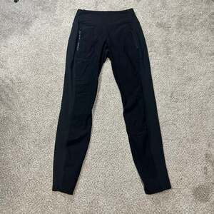 Athleta Headlands Hybrid Moto Tight Black, Sz 4